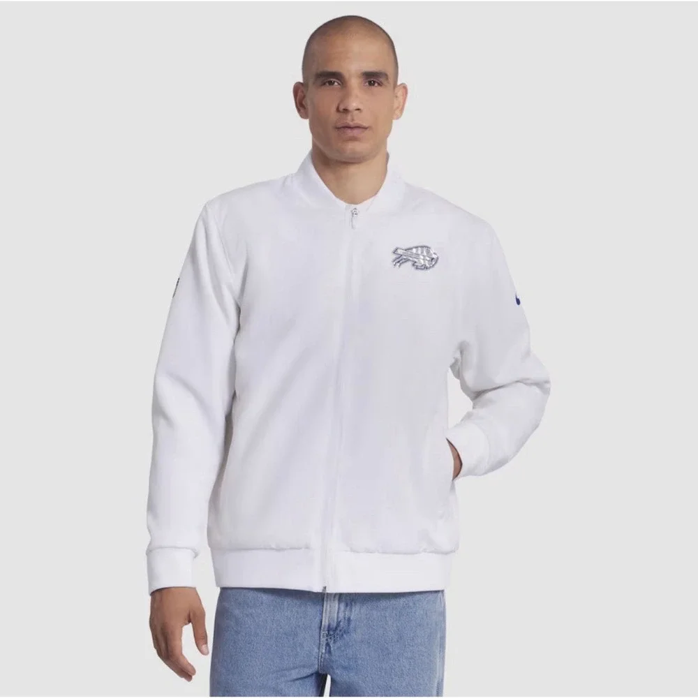 Buffalo Bills Nike 2025 Rivalries Sideline‎ Bomber Jacket Cold Front Full Zip XL
